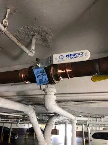 Copper pipe repair and valve work for Backflow Testing in Short Pump